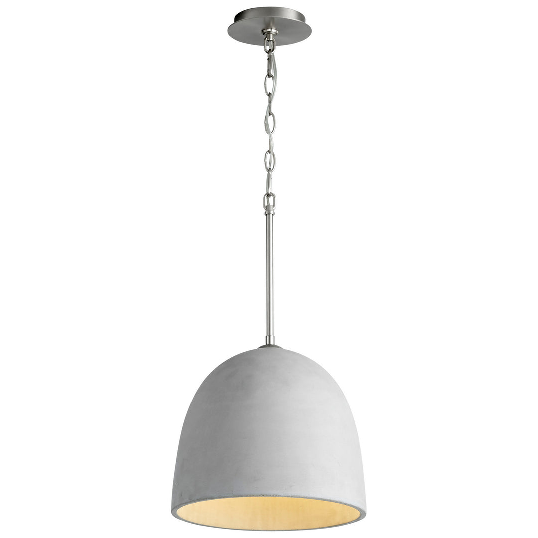 Oxygen Dune 3-641-1624 Pendant Light - Grey W/ Satin Nickel
