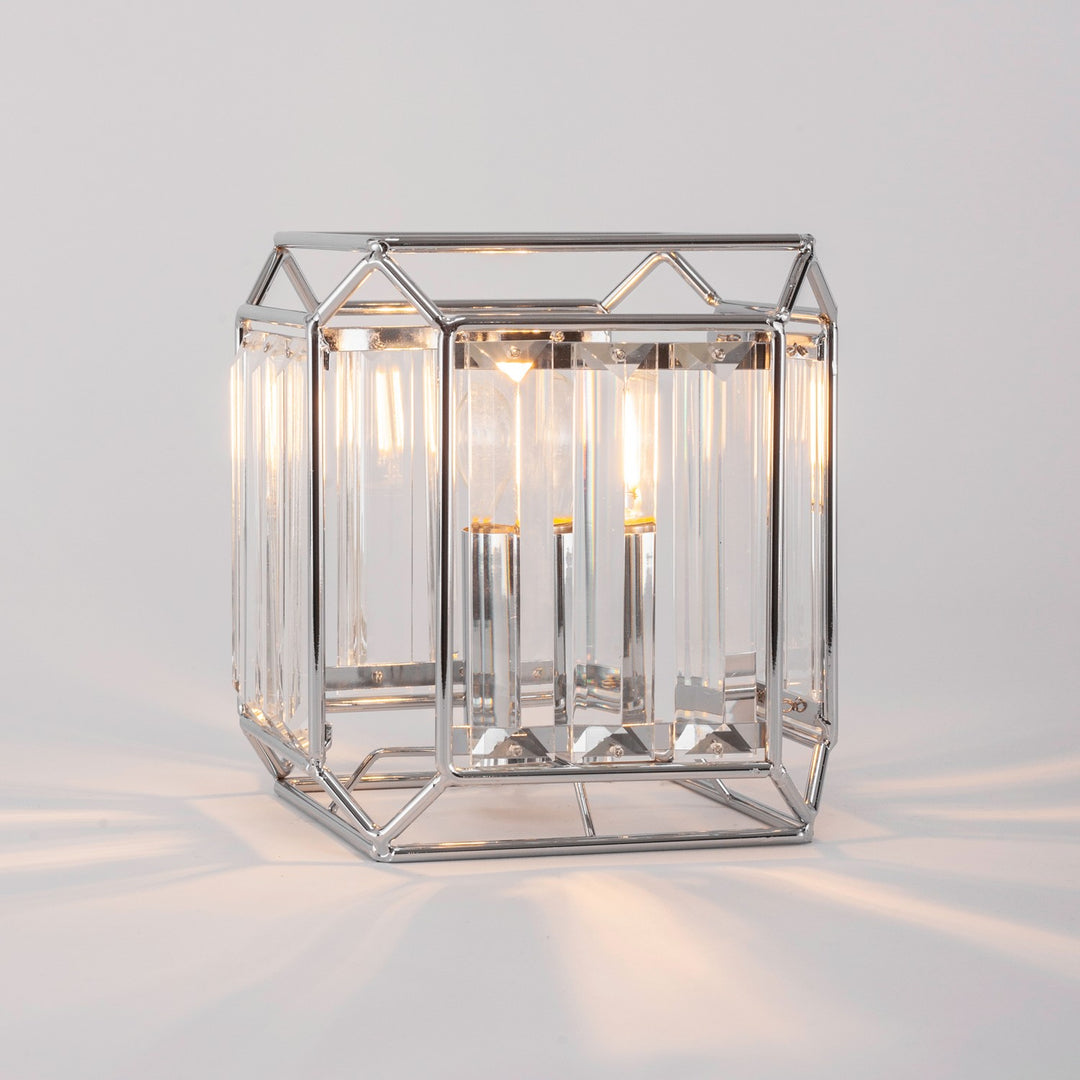 Toltec Lighting 493-CH  Genesis Table Lamp Chrome