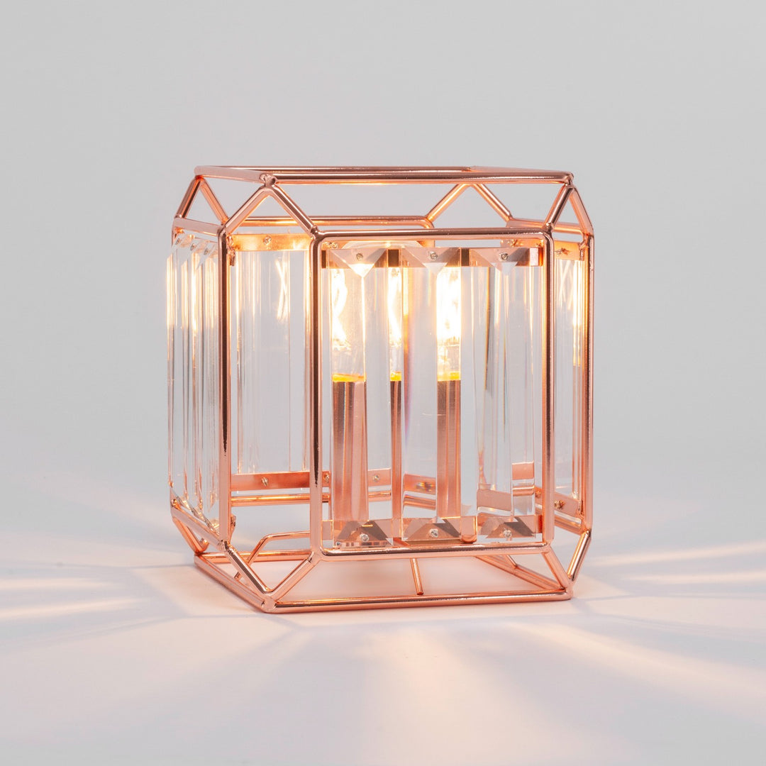 Toltec Lighting 493-CP  Genesis Table Lamp Copper