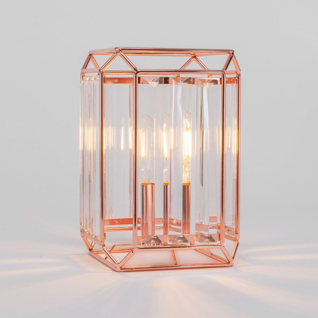 Toltec Lighting 495-CP  Genesis Table Lamp Copper