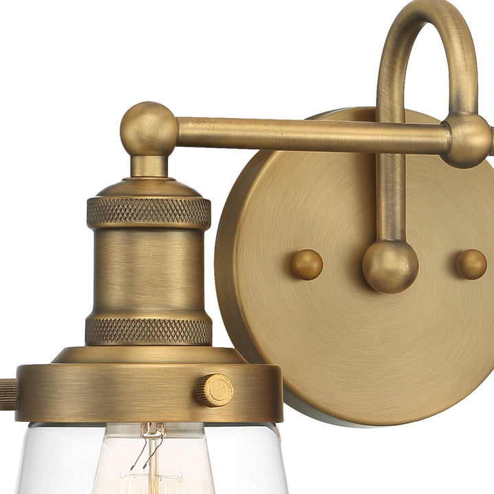 Designers Fountain Taylor 69502-OSB Bath Vanity Light 16 in. wide - Old Satin Brass