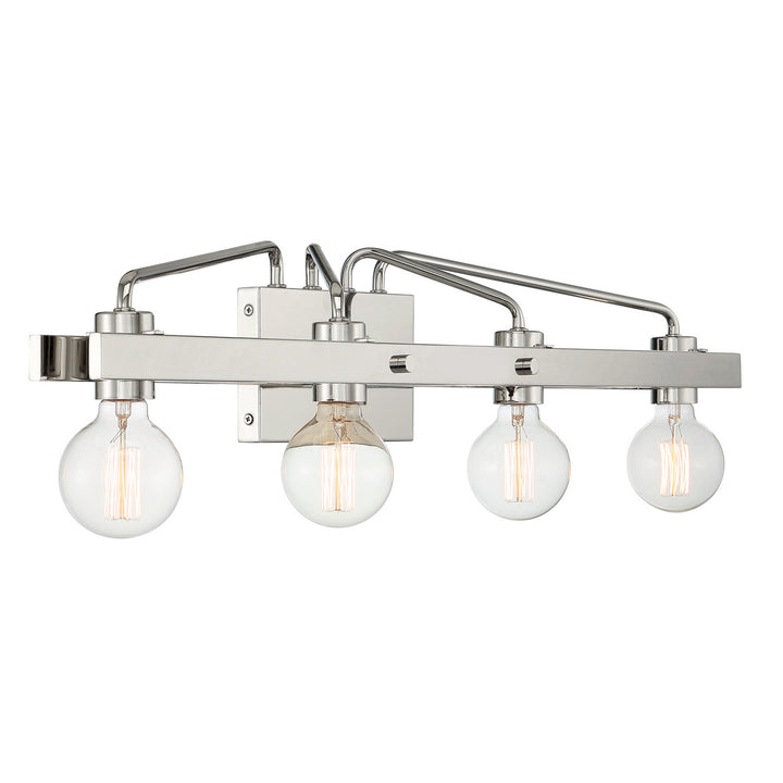 Designers Fountain Ravella 94204-PN Bath Vanity Light 34 in. wide - Polished Nickel