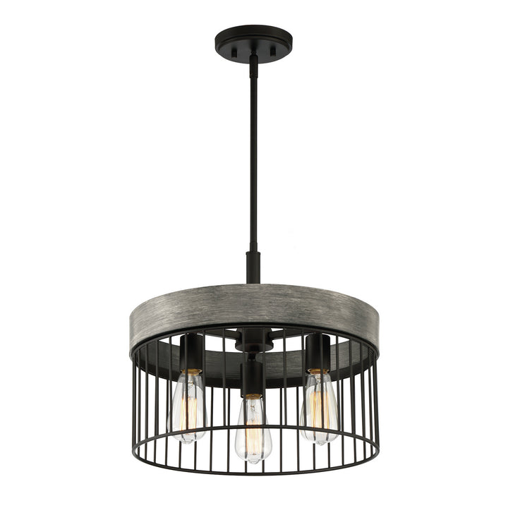 Designers Fountain Aster D226M-SF-MB Ceiling Light - Matte Black