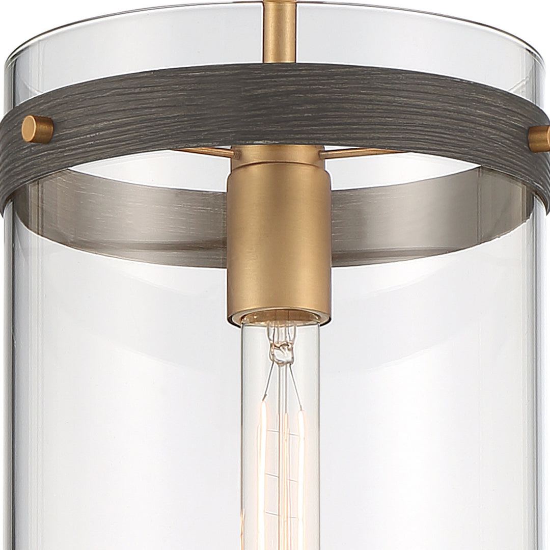 Designers Fountain Reflecta D227M-7P-OSB Pendant Light - Old Satin Brass
