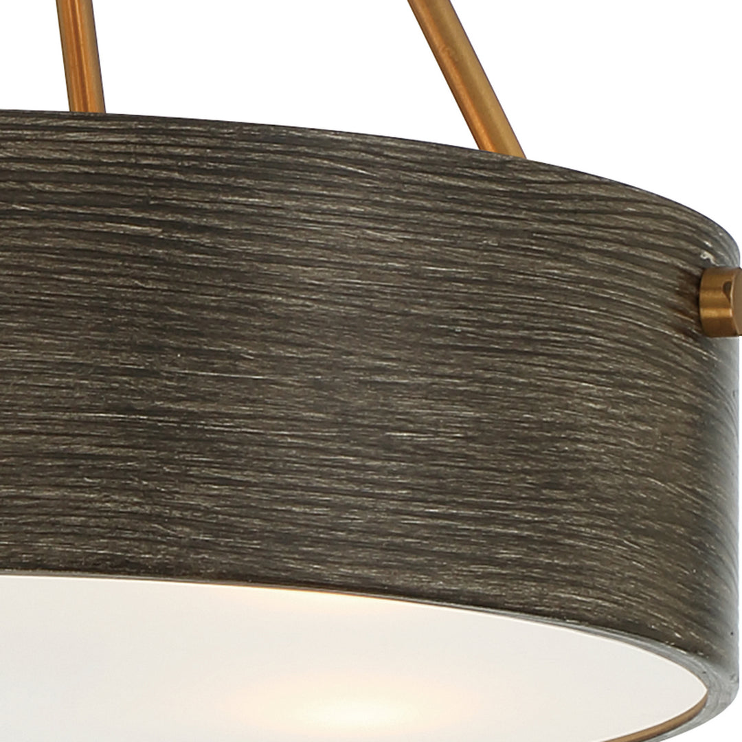 Designers Fountain Erba D228M-16P-OSB Pendant Light - Old Satin Brass