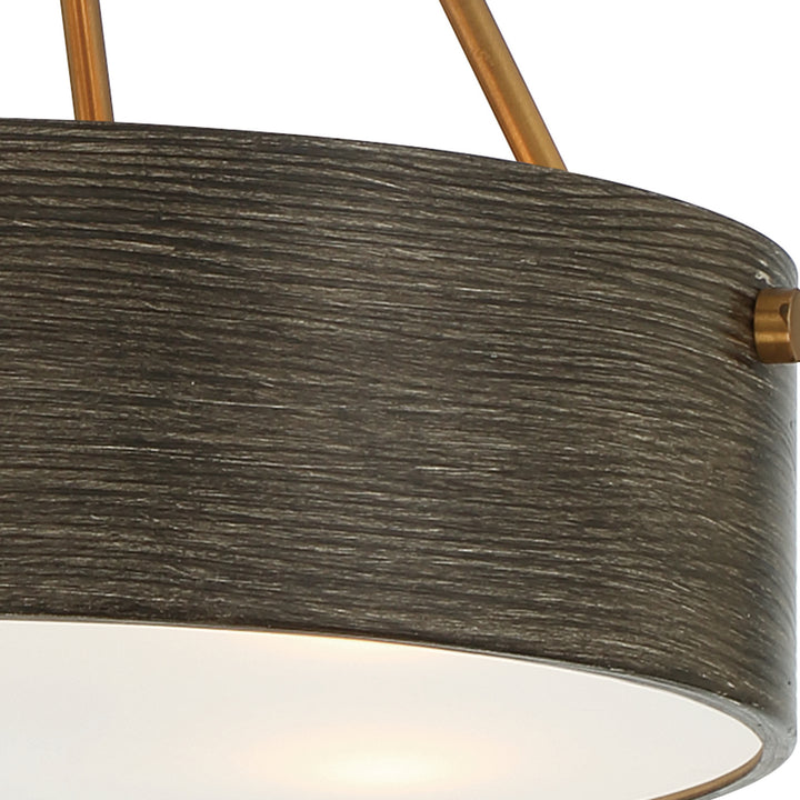 Designers Fountain Erba D228M-16P-OSB Pendant Light - Old Satin Brass