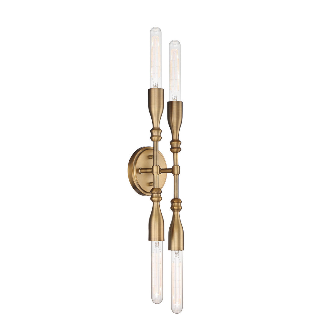 Designers Fountain Louise D231M-4B-OSB Wall Light - Old Satin Brass