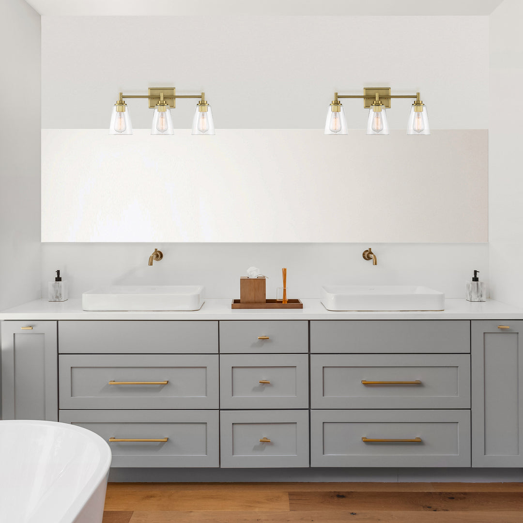 Designers Fountain Westin 95703-BG Bath Vanity Light 23 in. wide - Brushed Gold