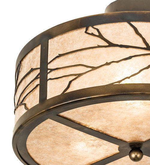 Meyda Tiffany Branches 238789 Ceiling Light - Antique Copper