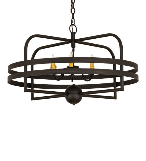 Meyda Tiffany Aldari 239586 Chandelier Light - Oil Rubbed Bronze