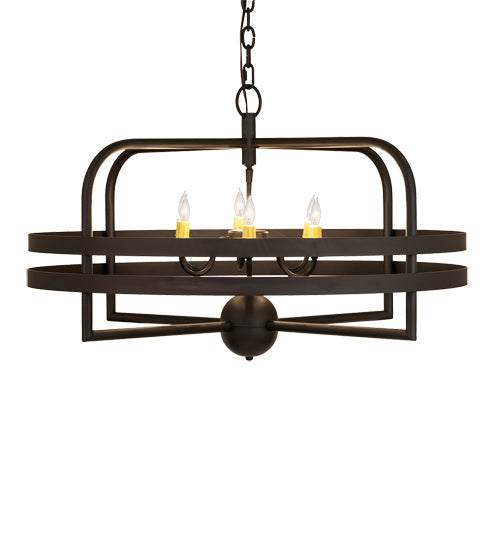 Meyda Tiffany Aldari 239586 Chandelier Light - Oil Rubbed Bronze