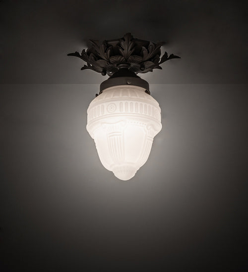 Meyda Tiffany Fancy Floral 239969 Ceiling Light - Oil Rubbed Bronze