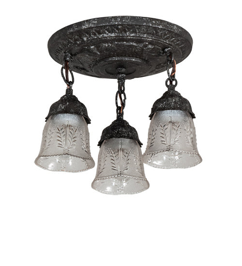 Meyda Tiffany Summer Wheat 239970 Ceiling Light - Pewter,Antique