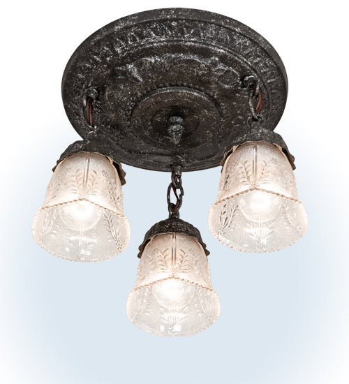 Meyda Tiffany Summer Wheat 239970 Ceiling Light - Pewter,Antique