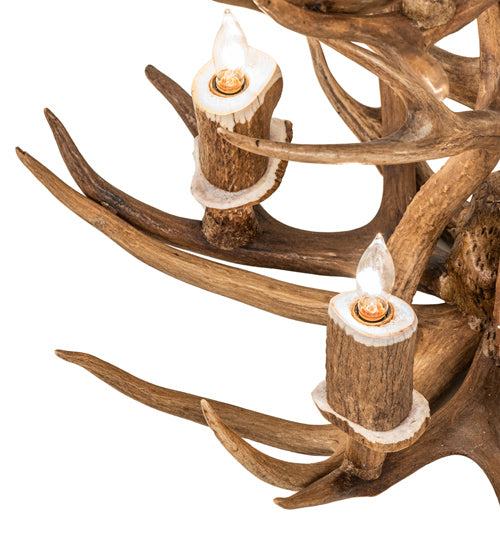 Meyda Tiffany Antlers 240289 Chandelier Light - Antique Copper
