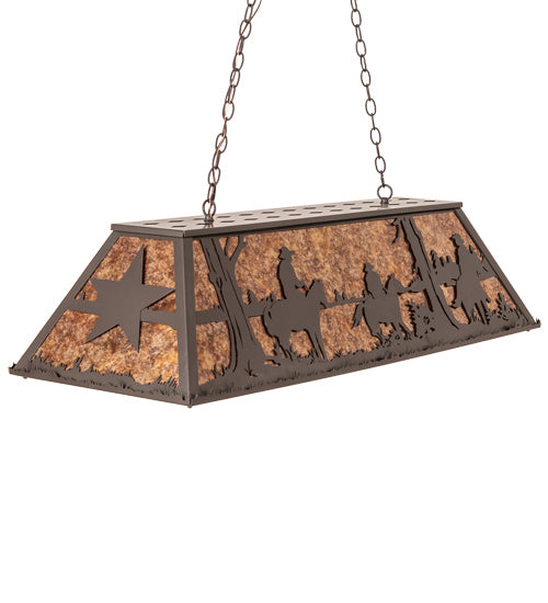 Meyda Tiffany Ranch And Star 241153 Pendant Light - Timeless Bronze