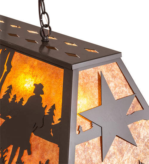 Meyda Tiffany Ranch And Star 241153 Pendant Light - Timeless Bronze