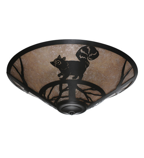 Meyda Tiffany Raccoon On The Loose 243215 Ceiling Light