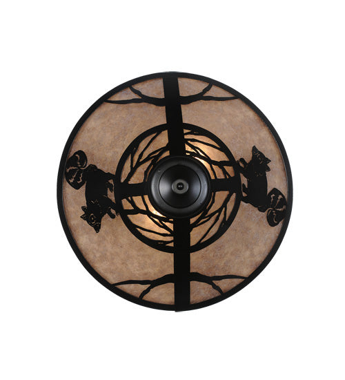 Meyda Tiffany Raccoon On The Loose 243215 Ceiling Light
