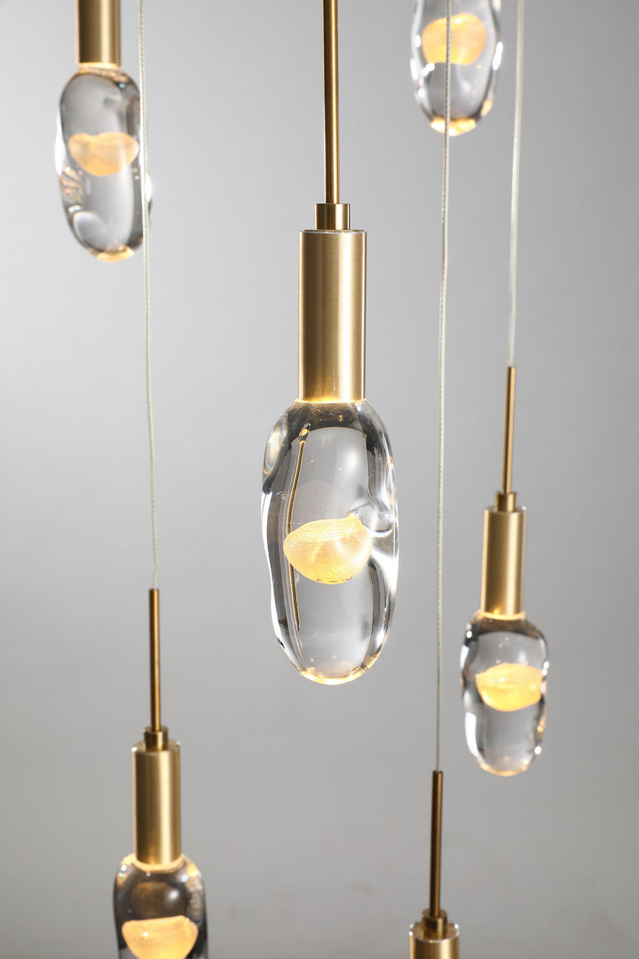 Bethel International FT86C18A Chandelier Light - Gold