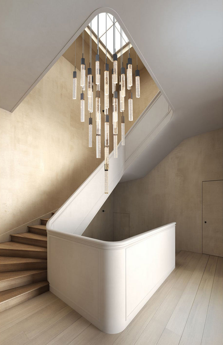 Bethel International ADS06C41B Chandelier Light - Matte Black