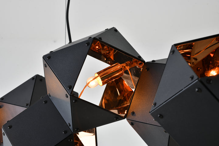 Bethel International SR12 Pendant Light - Black