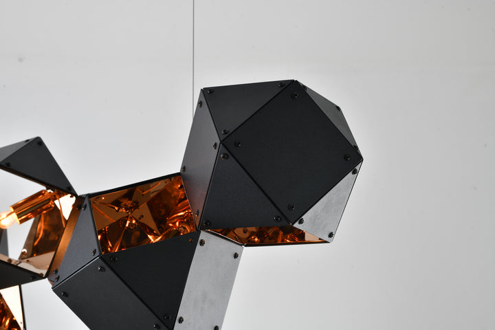 Bethel International SR12 Pendant Light - Black