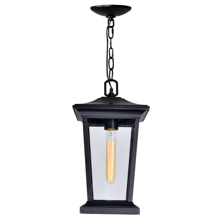 Cwi Lighting 0413P8-1-101  Leawood Outdoor Black