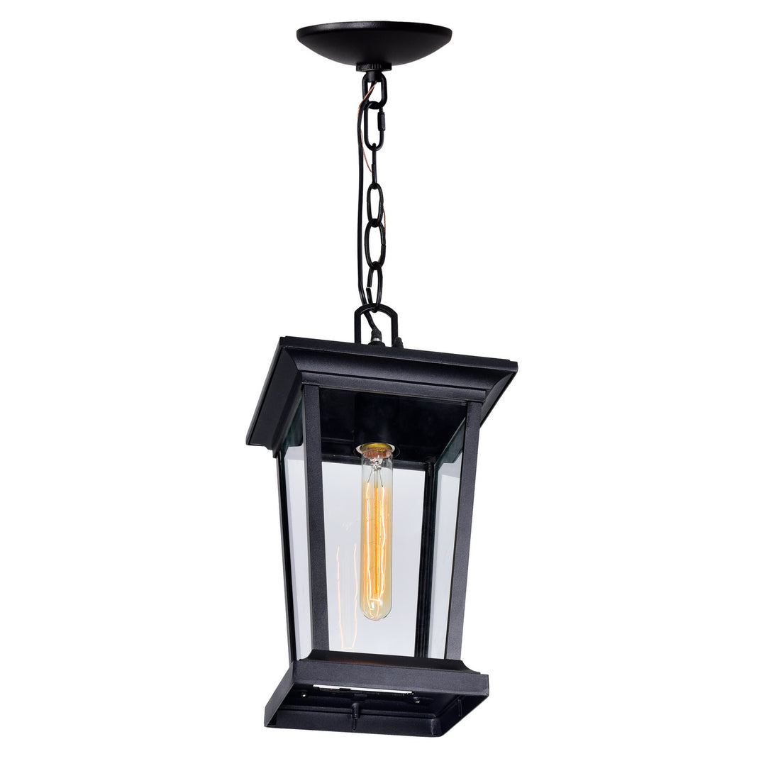 Cwi Lighting 0413P8-1-101  Leawood Outdoor Black