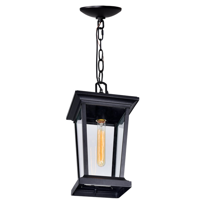 Cwi Lighting 0413P8-1-101  Leawood Outdoor Black