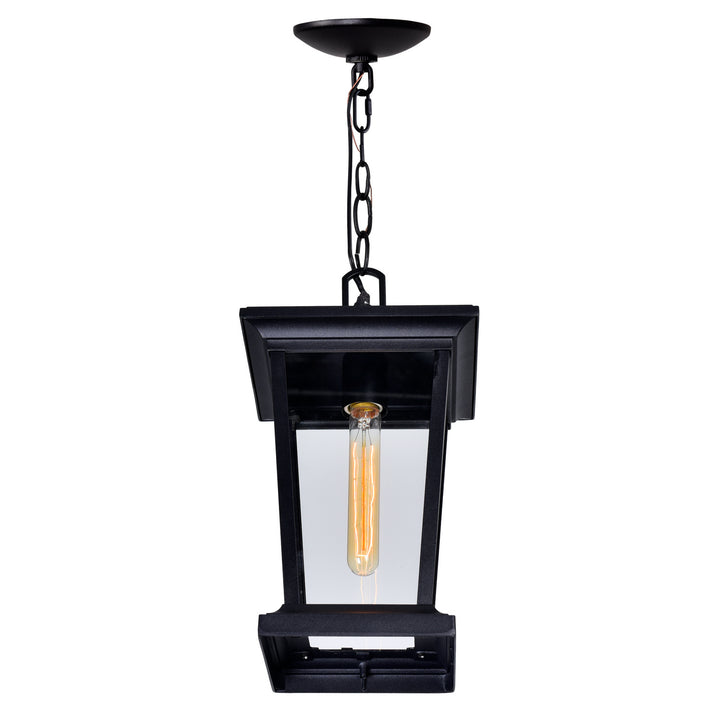 Cwi Lighting 0413P8-1-101  Leawood Outdoor Black