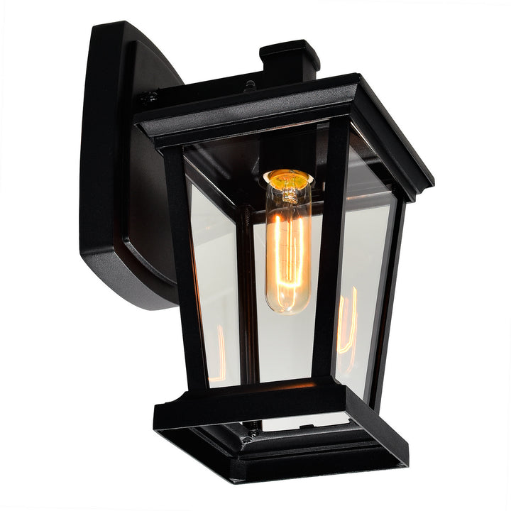 Cwi Lighting 0413W7-1-101  Leawood Outdoor Black