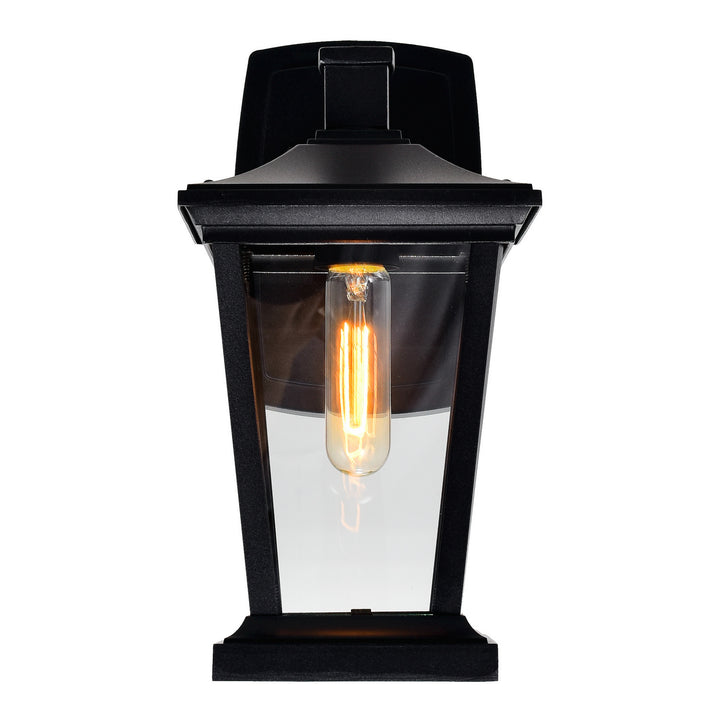 Cwi Lighting 0413W7-1-101  Leawood Outdoor Black