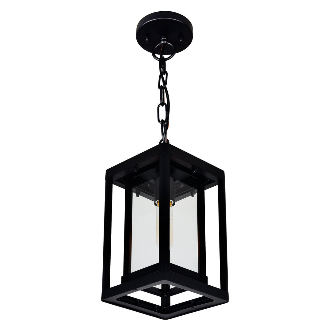 Cwi Lighting 0415P7-1-101  Mulvane Outdoor Black