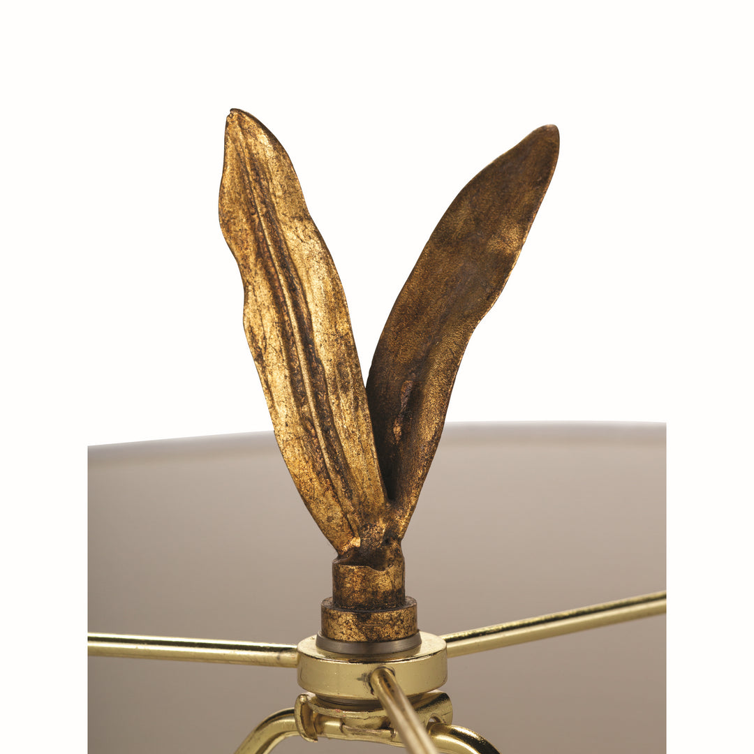 Regina Andrew 13-1472  Trillium Lamp Antique Gold Leaf