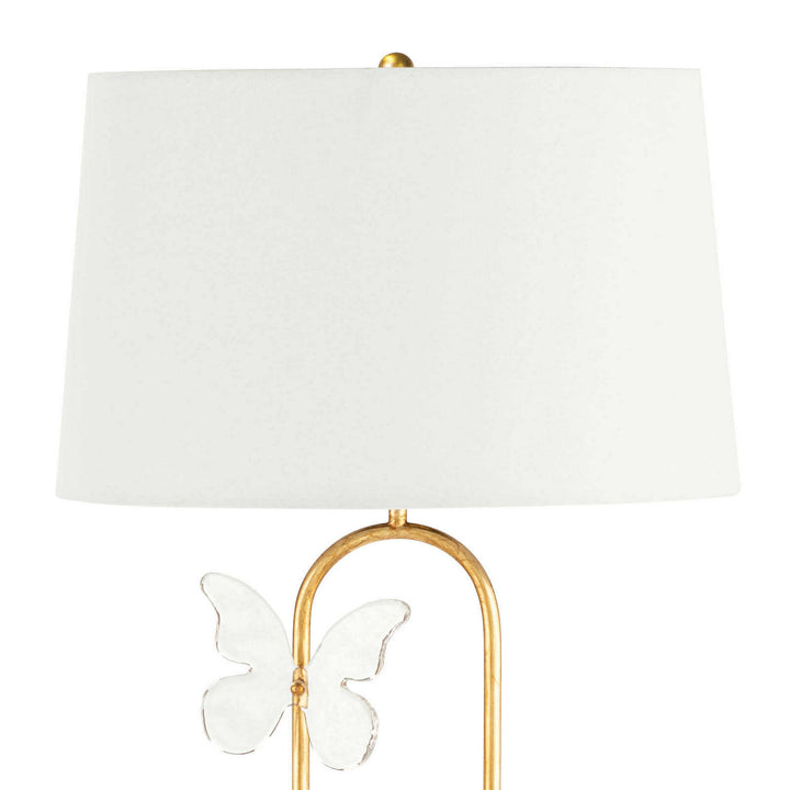 Regina Andrew 14-1053 Monarch One Light Floor Lamp Lamp Gold, Champ, Gld Leaf