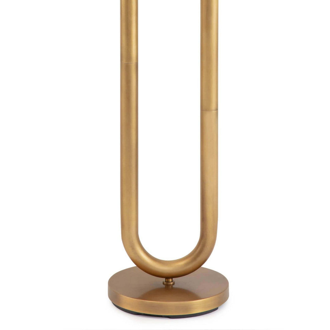 Regina Andrew 14-1055NB Modern Happy Lamp Natural Brass