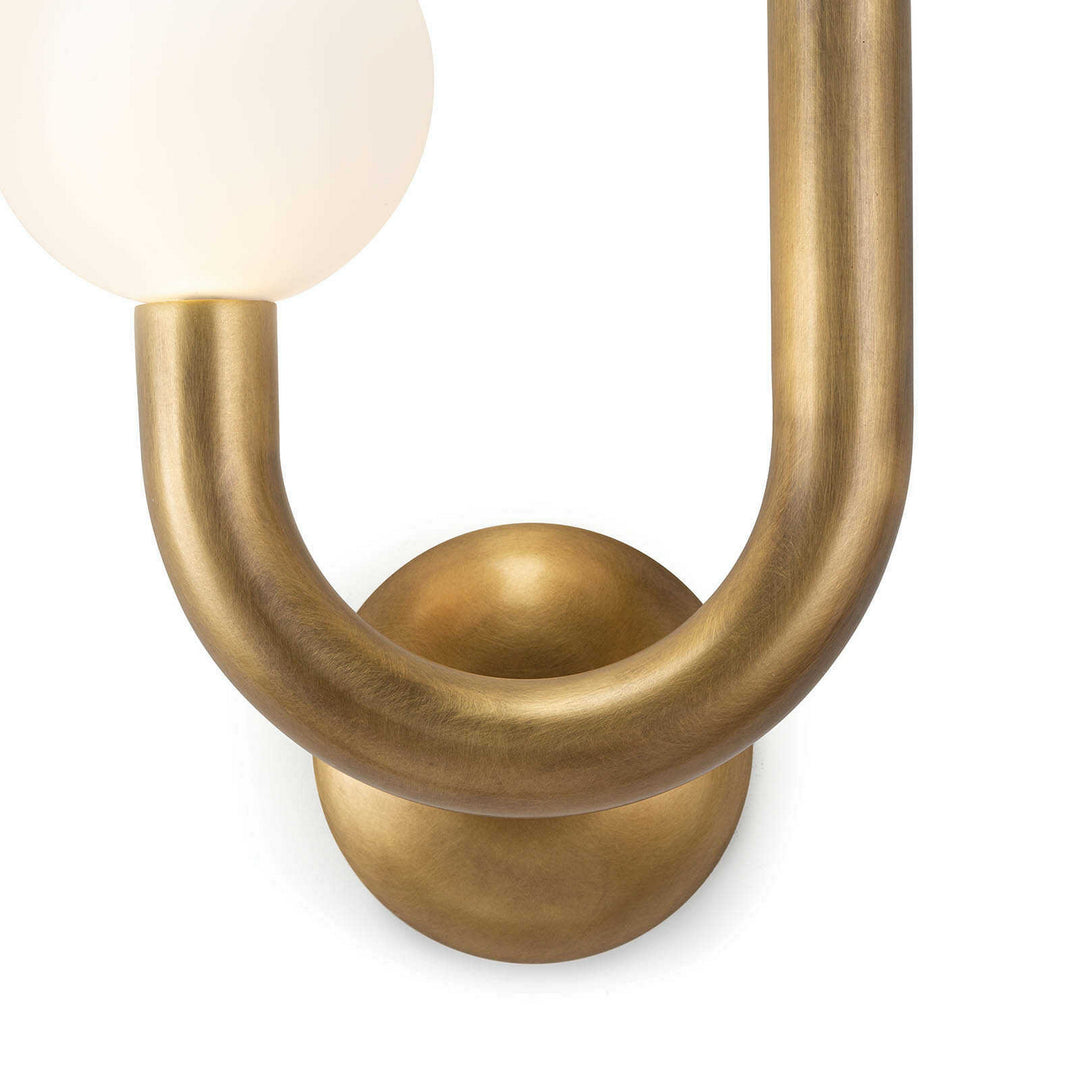 Regina Andrew Happy 15-1144L-NB Wall Sconce Light - Natural Brass