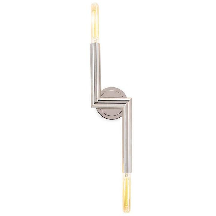 Regina Andrew Wolfe 15-1146PN Wall Sconce Light - Polished Nickel