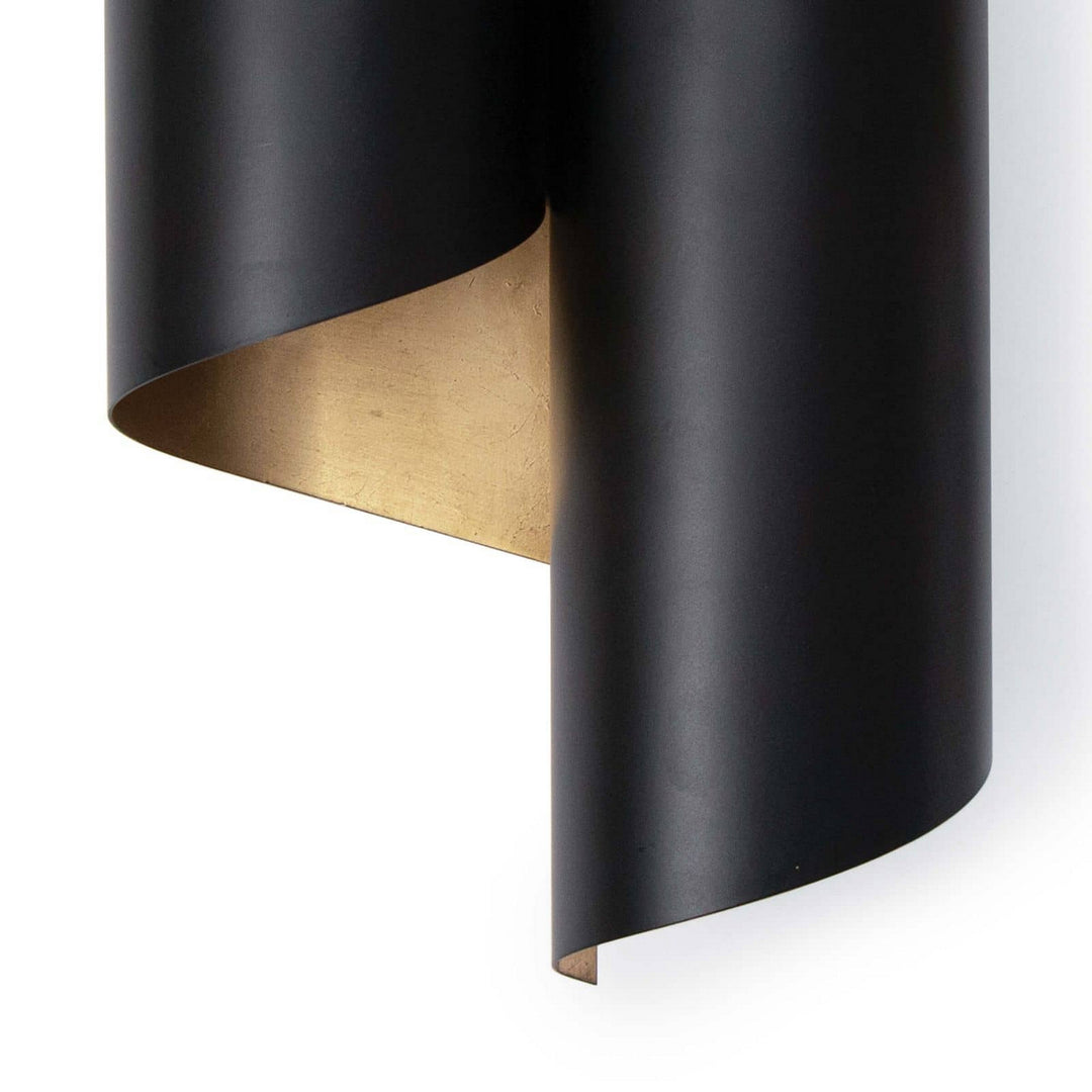 Regina Andrew Folio 15-1157BLK Wall Sconce Light - Black