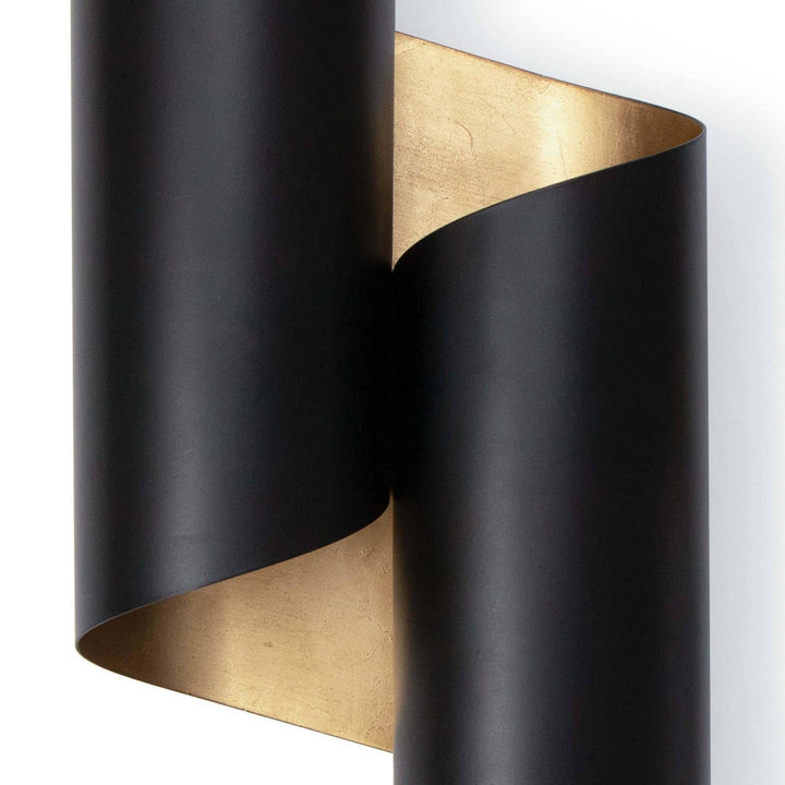 Regina Andrew Folio 15-1157BLK Wall Sconce Light - Black