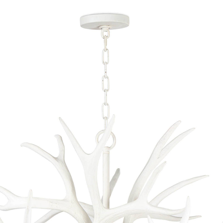 Regina Andrew Antler 16-1064WT Chandelier Light - White