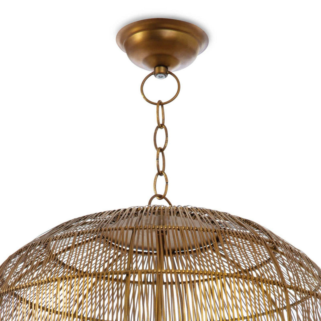 Regina Andrew Fresco 16-1294BRS Pendant Light - Brass