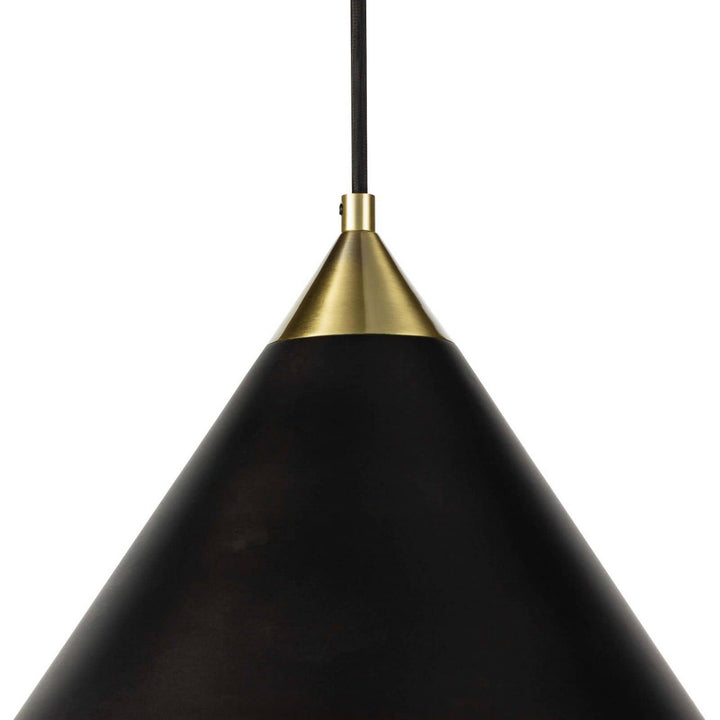 Regina Andrew Hilton 16-1306BBNB Pendant Light - Blackened Brass