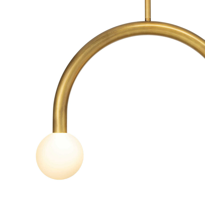 Regina Andrew Happy 16-1318NB Pendant Light - Natural Brass