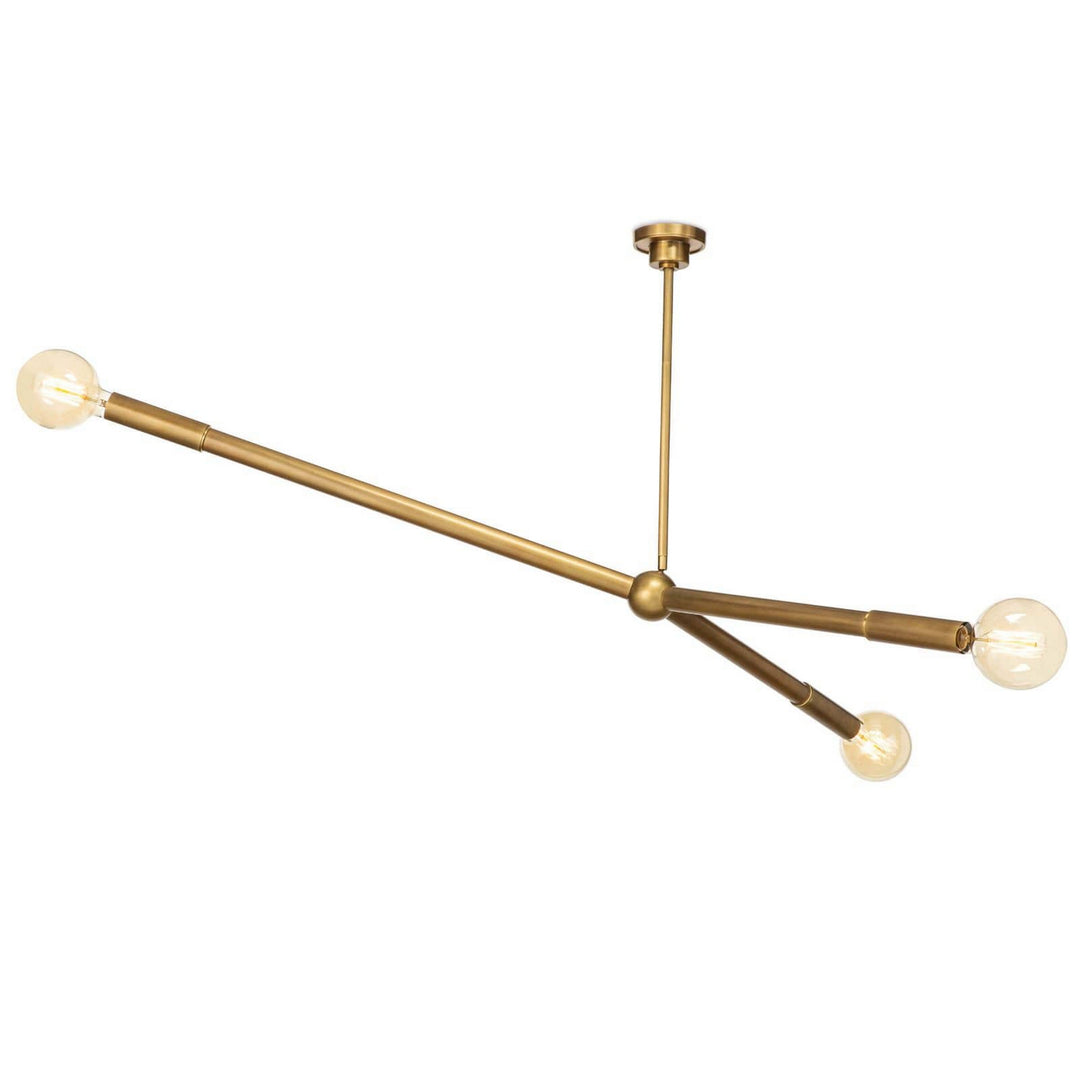 Regina Andrew Talon 16-1337NB Chandelier Light - Natural Brass