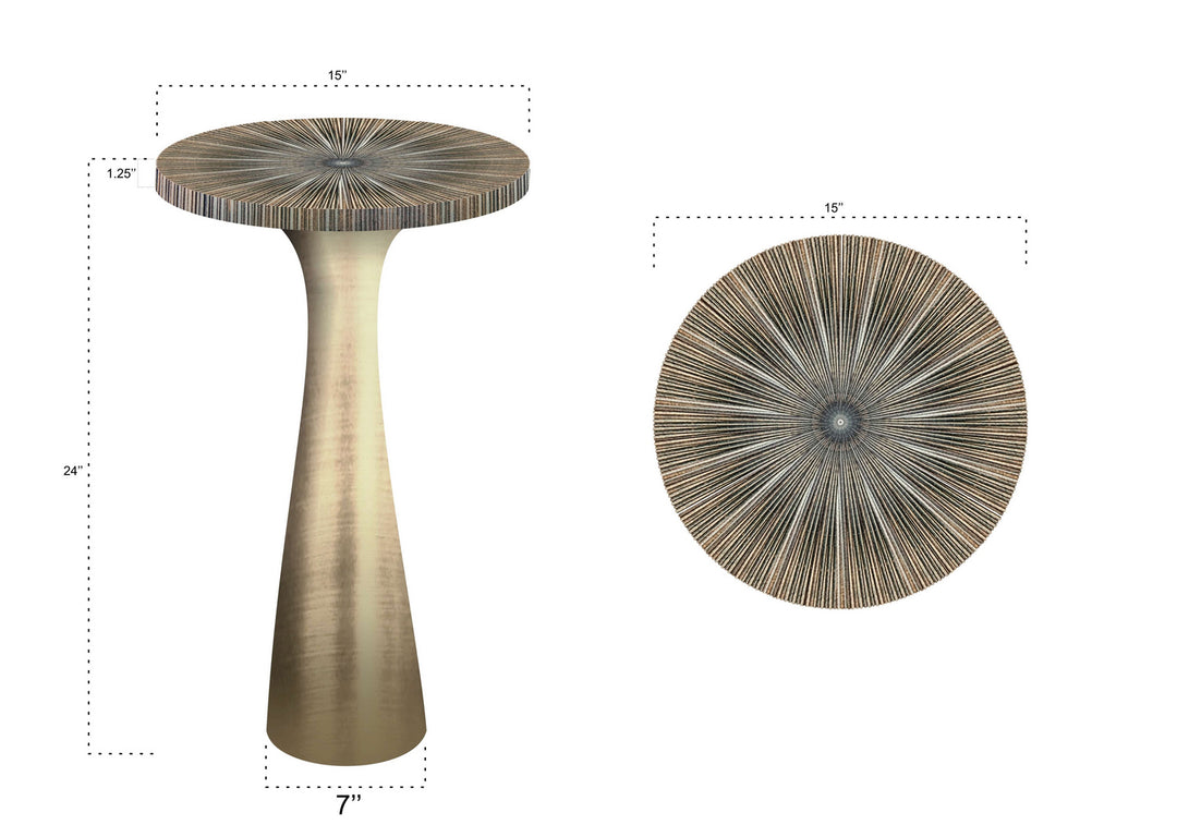 Regina Andrew 30-1080BRS Ellis Furniture Brass
