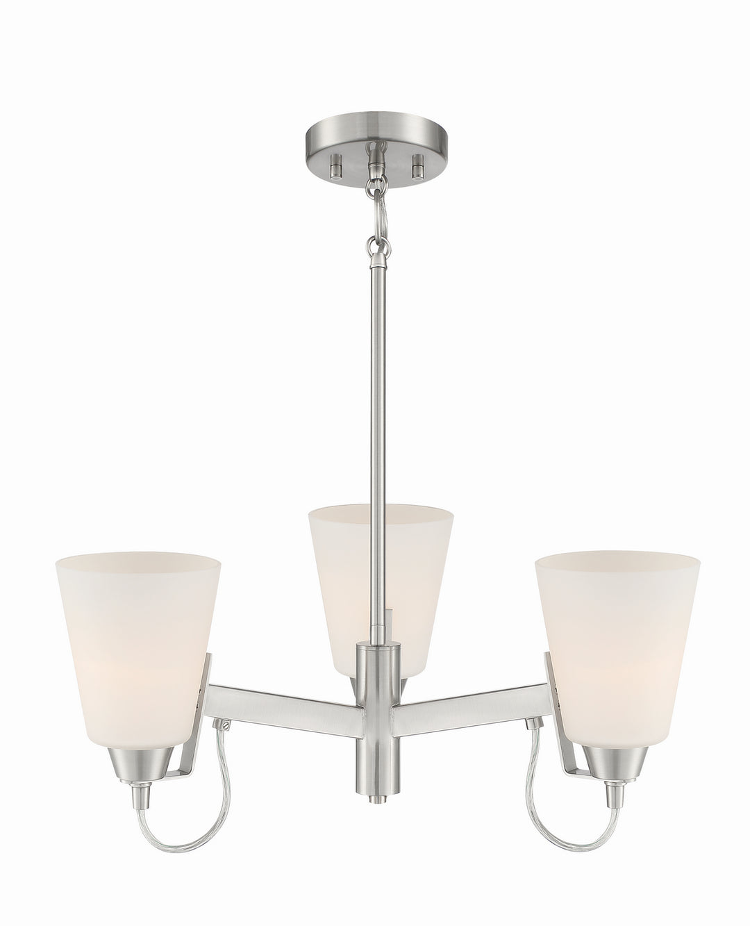 Minka-Lavery Beckonridge 3993-84 Chandelier Light - Brushed Nickel