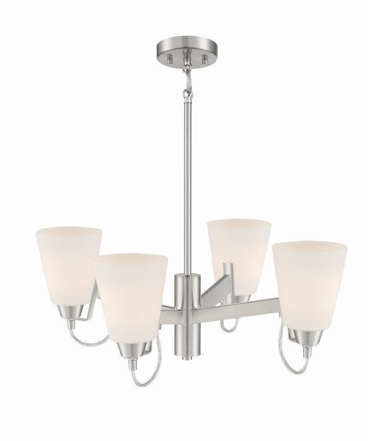 Minka-Lavery Beckonridge 3994-84 Chandelier Light - Brushed Nickel