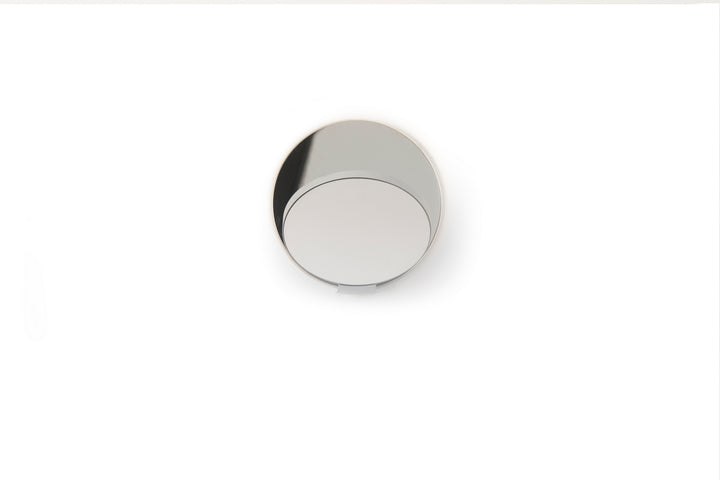 Koncept Gravy GRW-S-SIL-CRM-PI Wall Sconce Light - Silver Body, Chrome